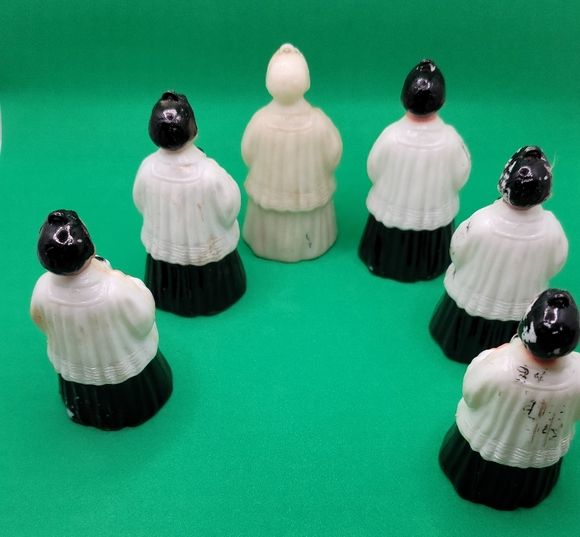 Vintage Erwin Plastic. Christmas  altar boys ornaments. - Picture 7 of 9